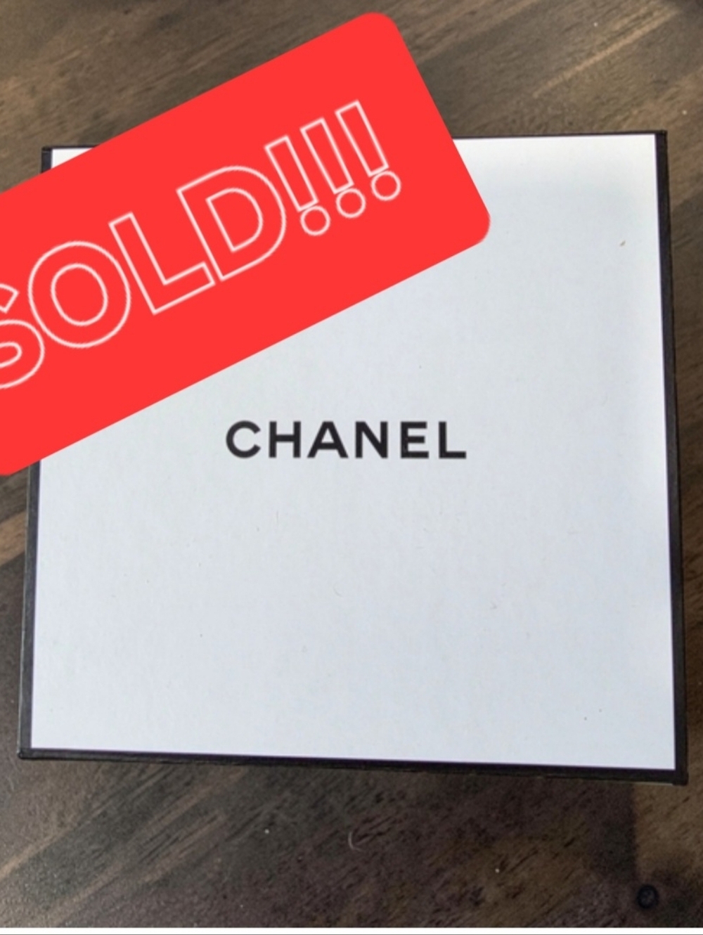 Authentic CHANEL Classic Small White Box